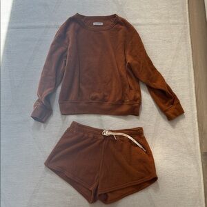 Outerknown Hightide Crew and Shorts Set - Sz S